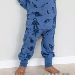 Babybyxor Bambu Blå Astronaut