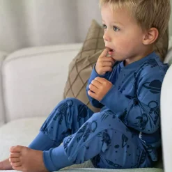 Babybyxor Bambu Blå Astronaut