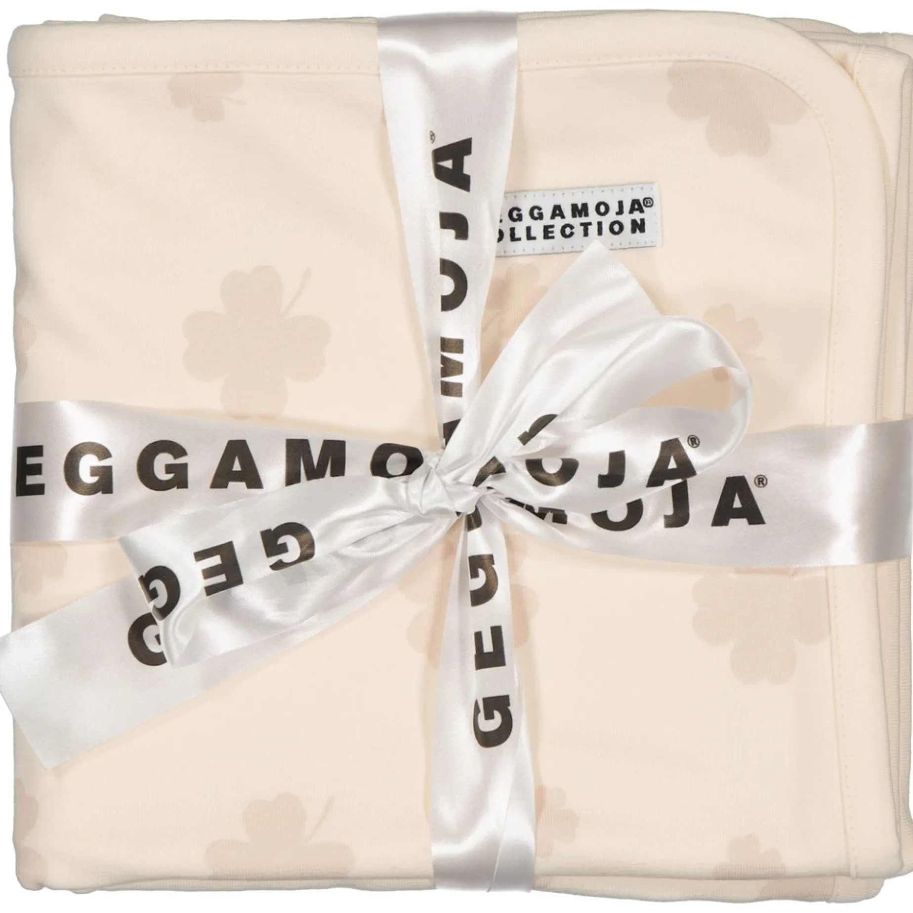 Babyfilt Bambu Klöver Beige