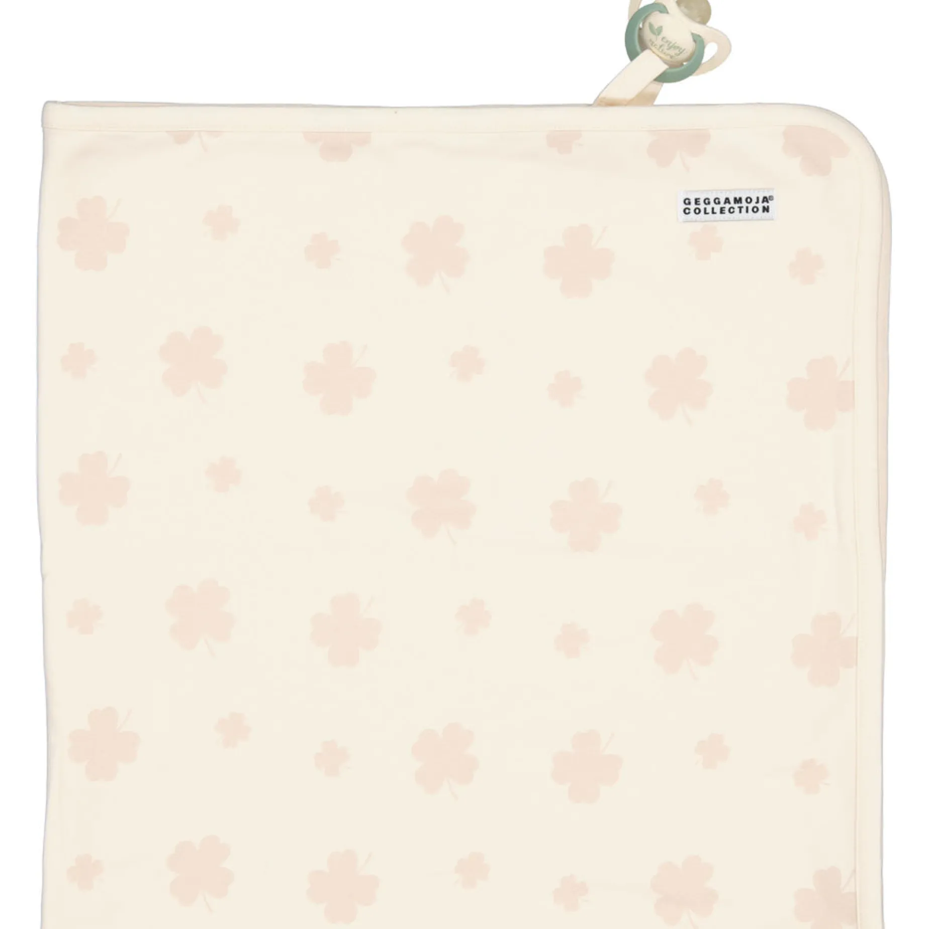 Babyfilt Bambu Klöver Beige