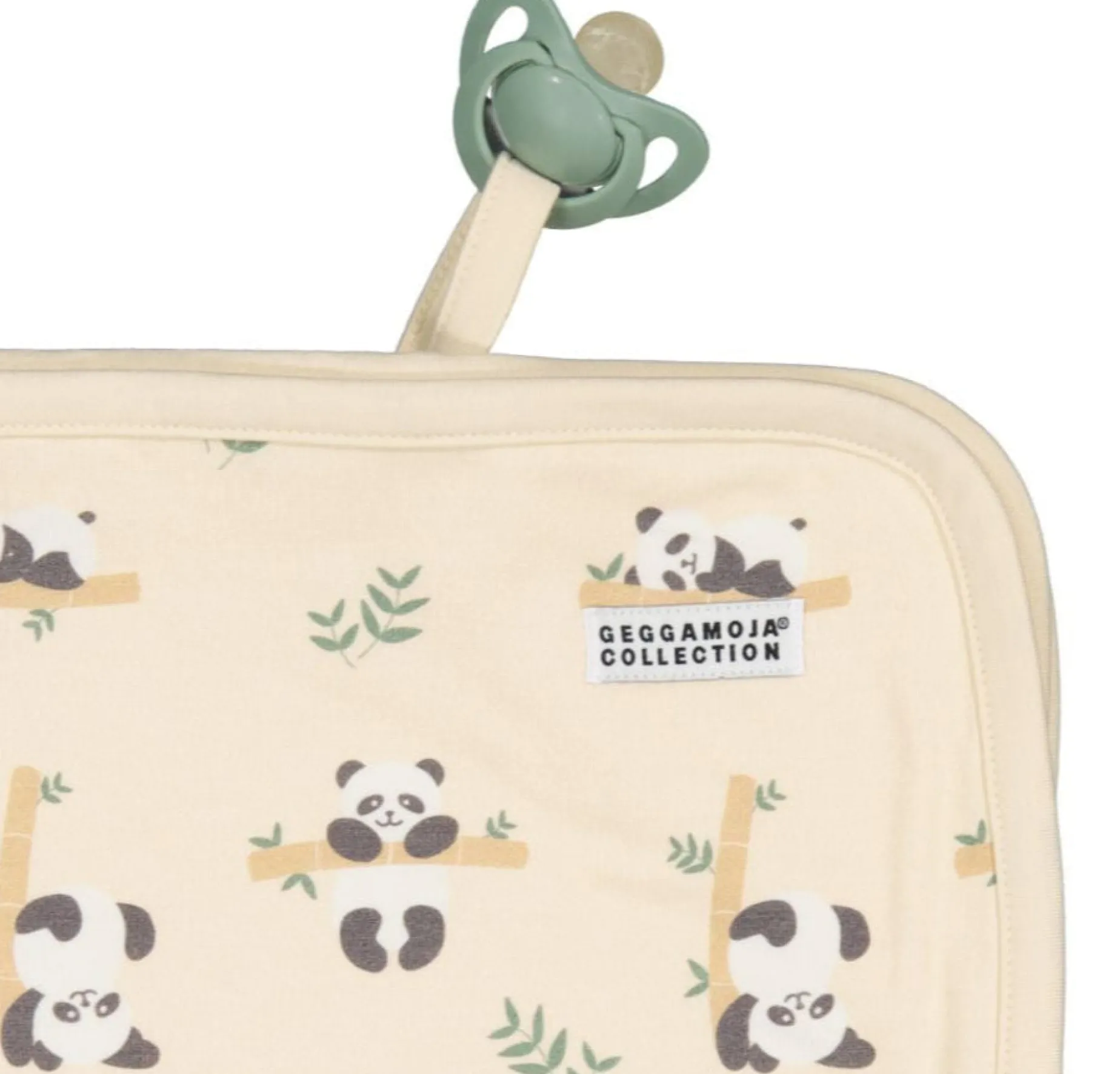 Babyfilt Bambu Panda Beige One Size