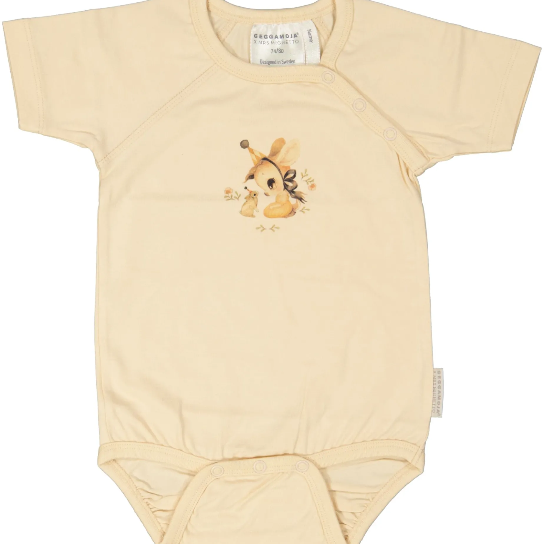 Bambu Body m. kort arm Stella