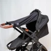 Barnvagnsgardin UV 50+ Svart