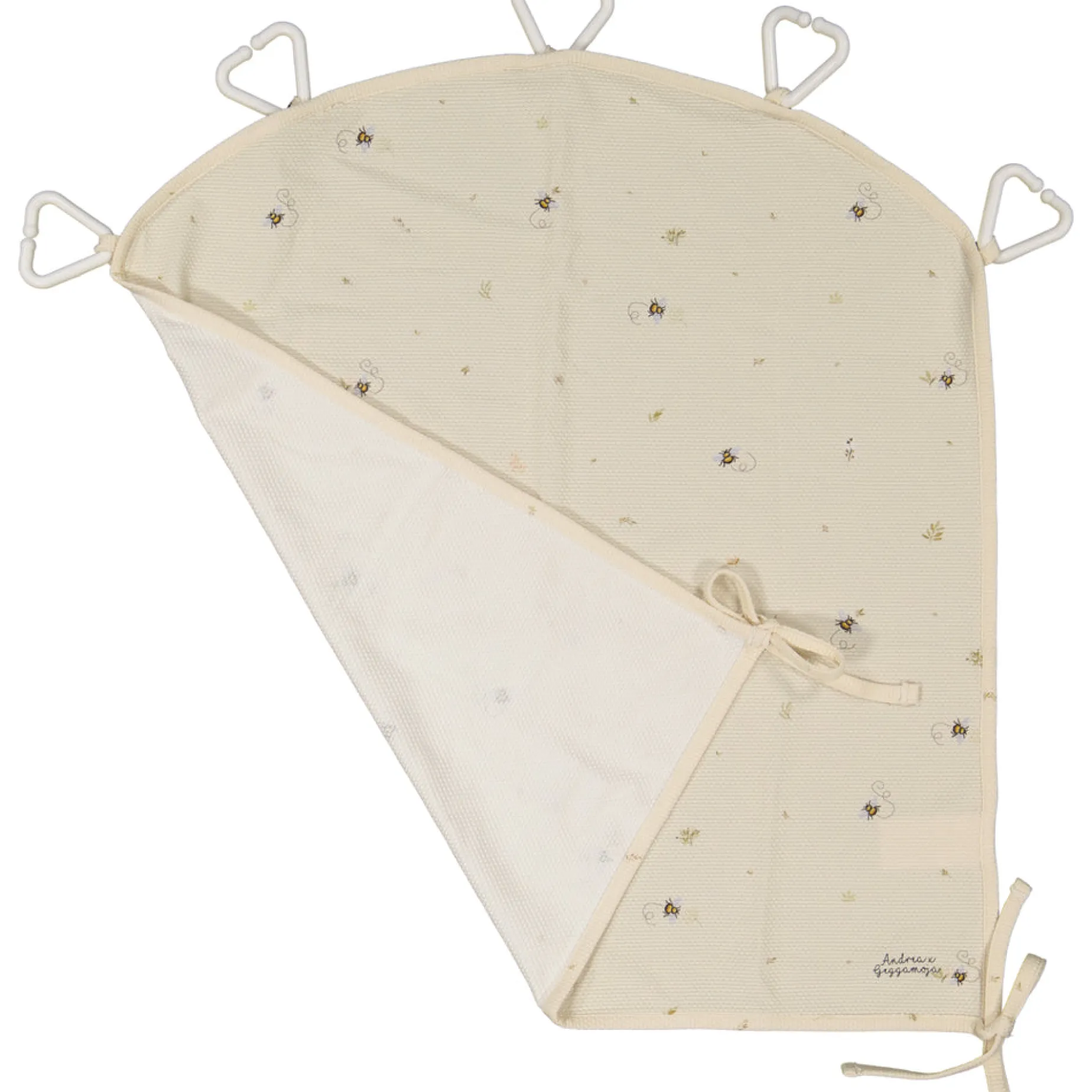 Barnvagnsgardin UV 50 + Sweet nature Beige