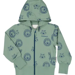 College Hoodie Tiger Grön