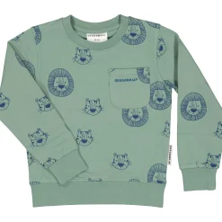 College Sweater Tiger Grön