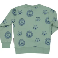College Sweater Tiger Grön