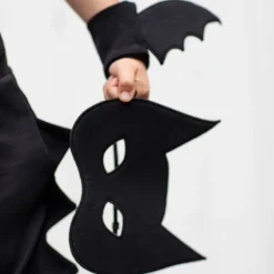 Drak armband/vristband Svart - Halloween