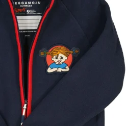 Fleecejacka Pippi Långstrump Navy