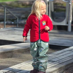 Fleecejacka Pippi Långstrump Röd