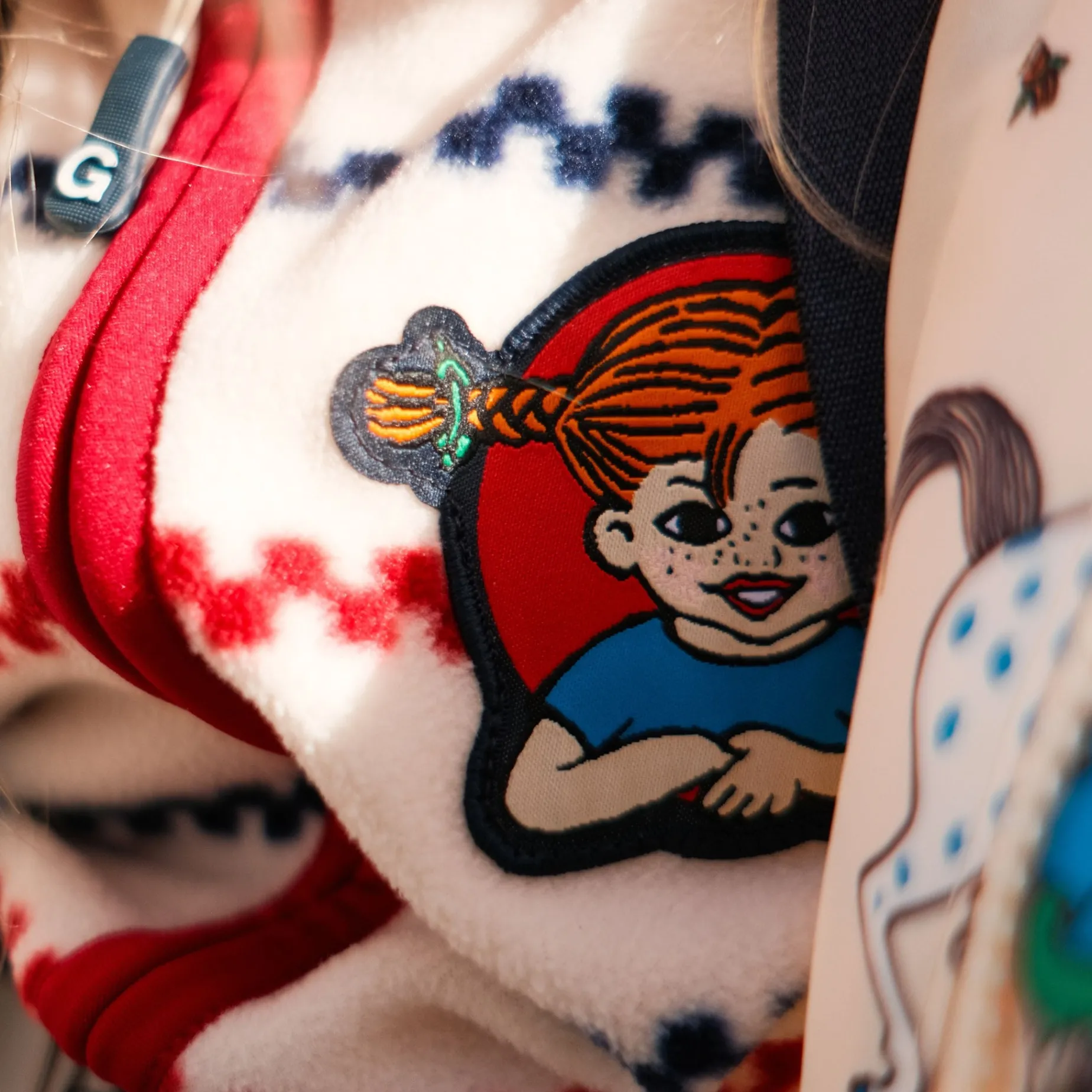 Fleeceset Pippi Långstrump
