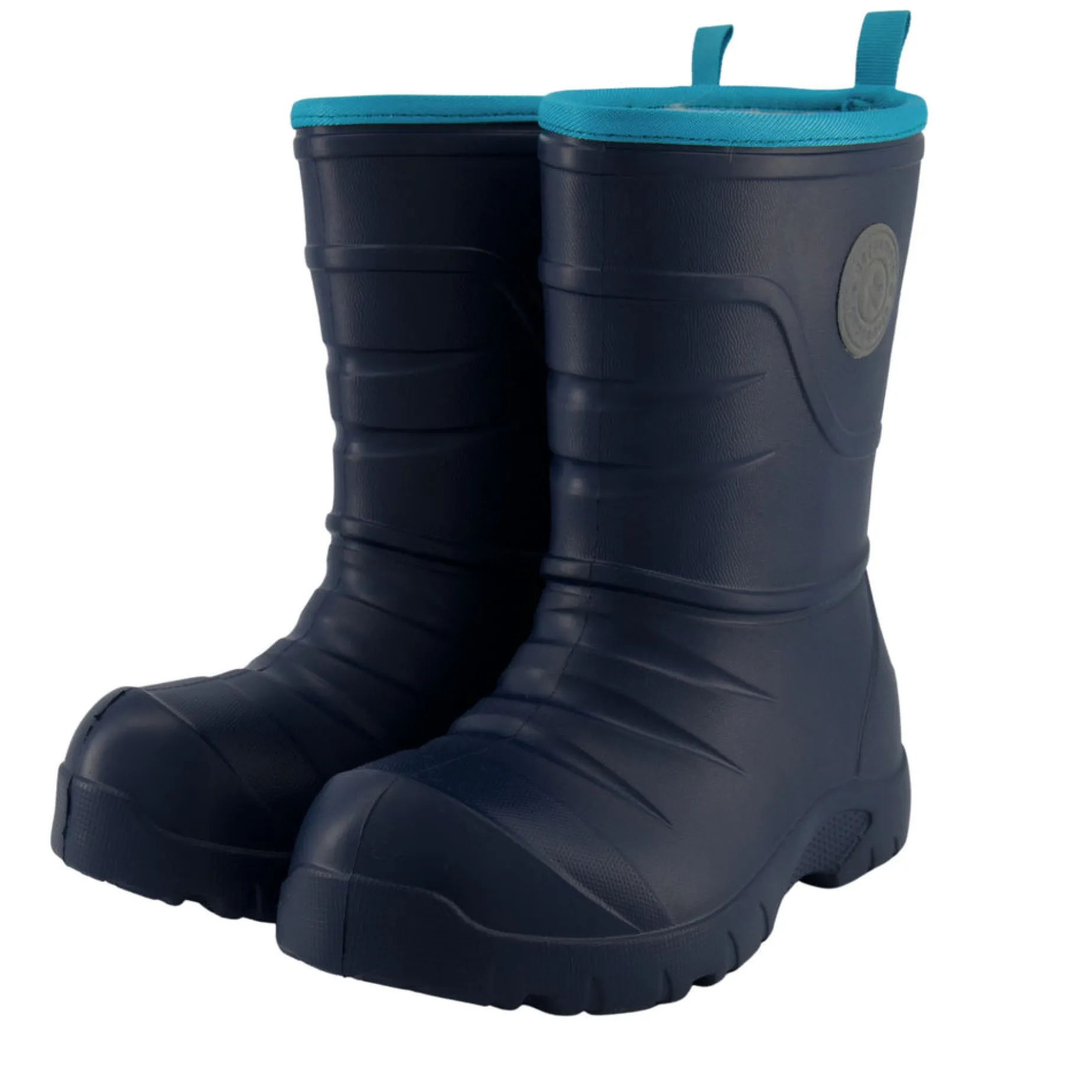Gummistövlar fodrade Navy