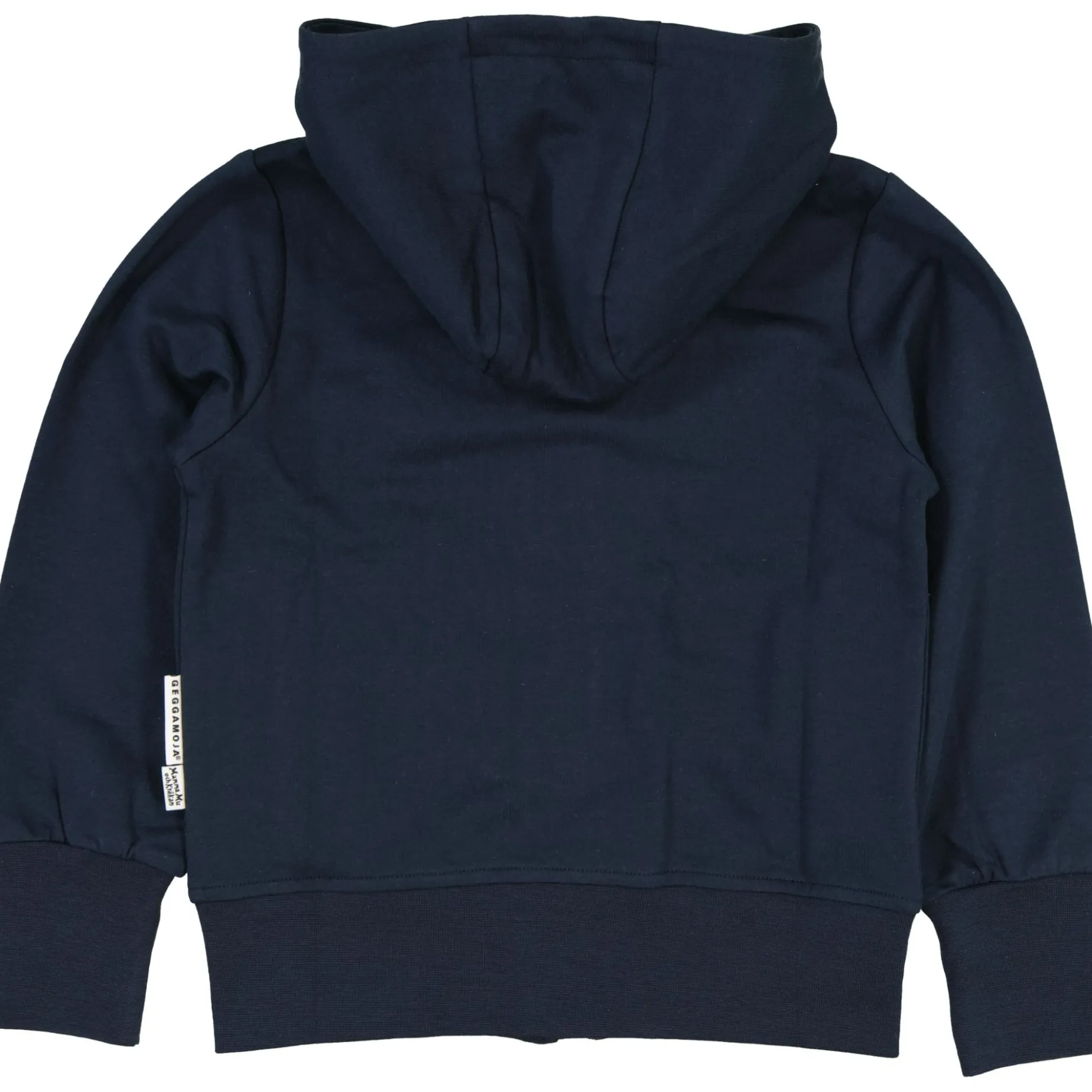 Hoodie Mamma Mu och Kråkan Blå Patch