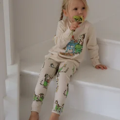 Leggings Pettson och Findus Beige