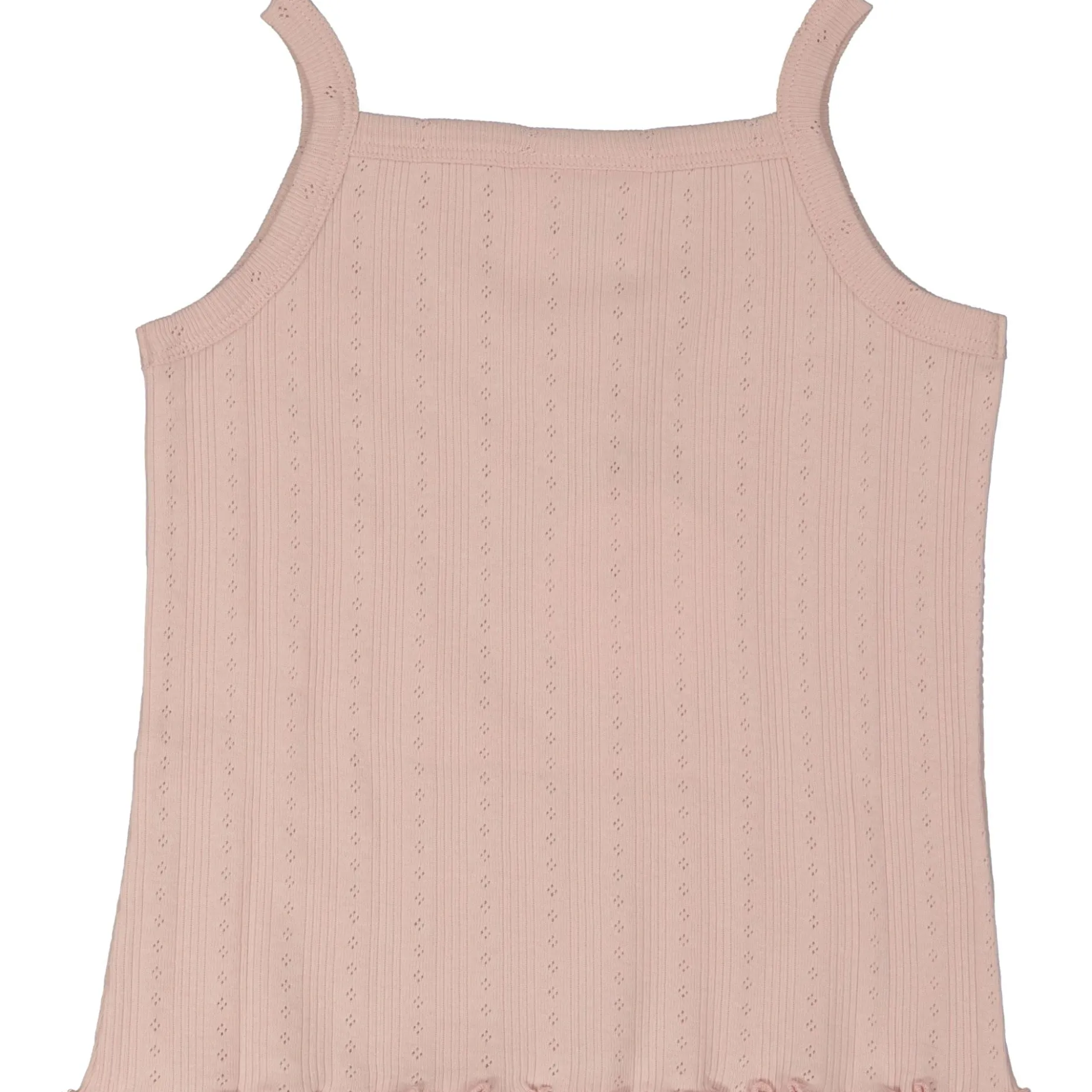 Linne Pointelle Pink Rose