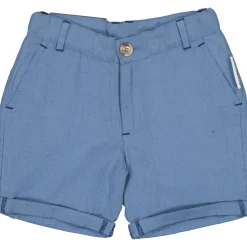 Linneshorts Blå