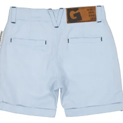 Linneshorts Ljusblå