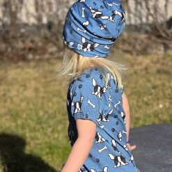 Mössa Bambu Bulldog Blå