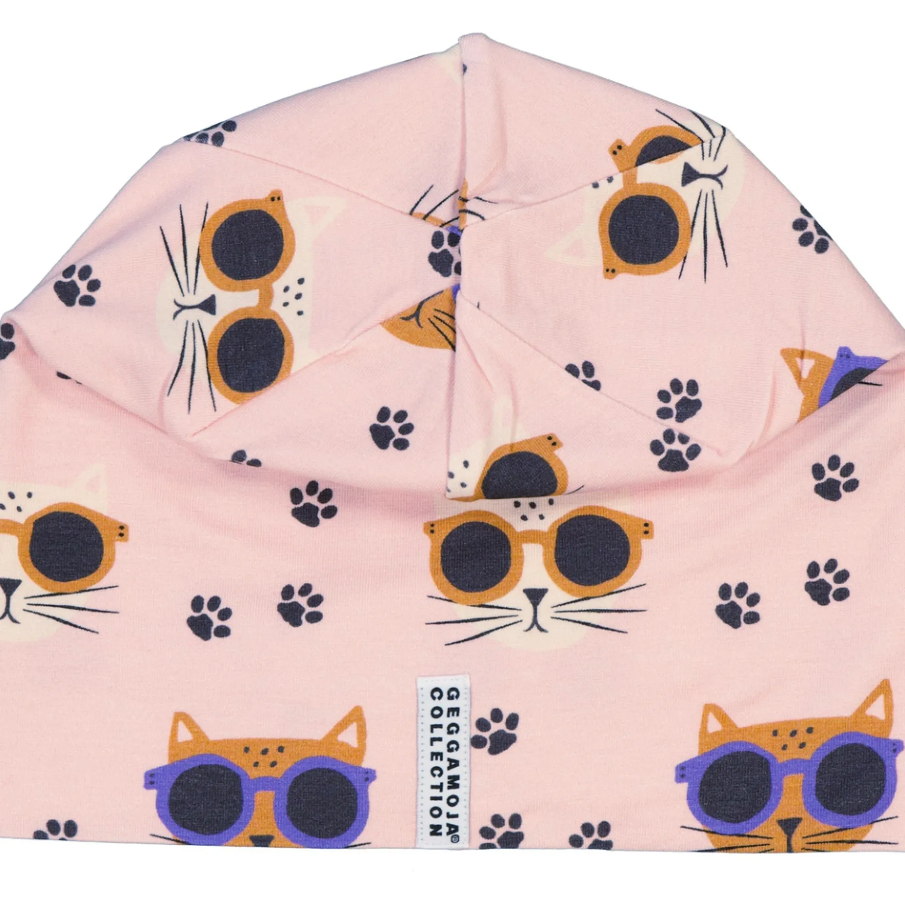 Mössa Bambu Cool Cats Rosa