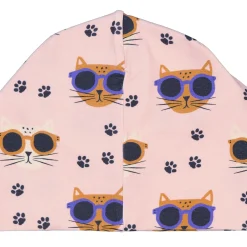 Mössa Bambu Cool Cats Rosa