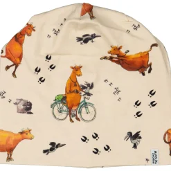 Mössa Mamma Mu och Kråkan Beige