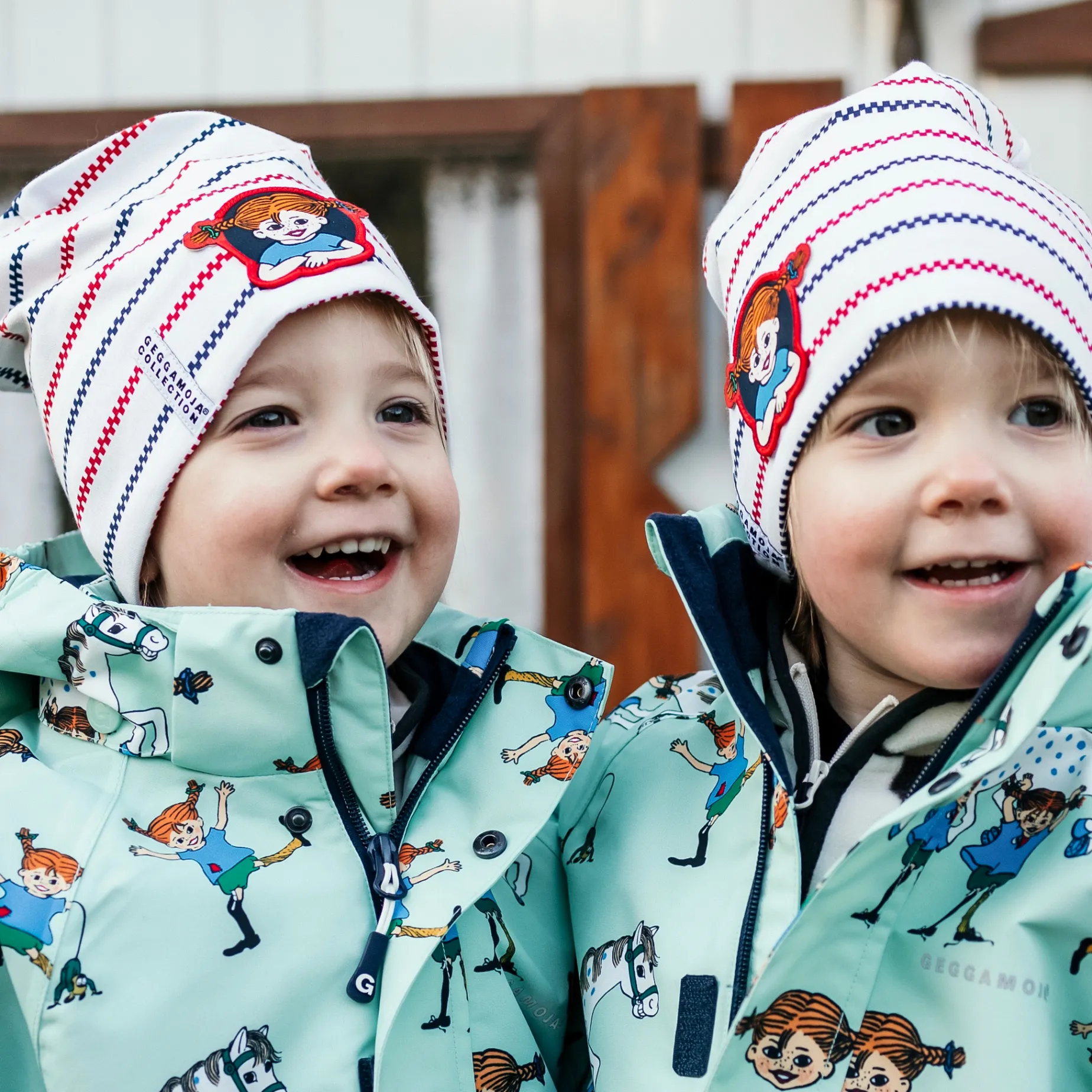 Mössa Pippi Långstrump Randig