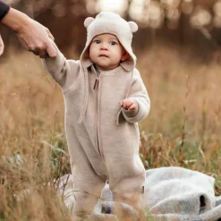 Overall Ullfleece Beige