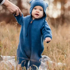 Overall Ullfleece Blå