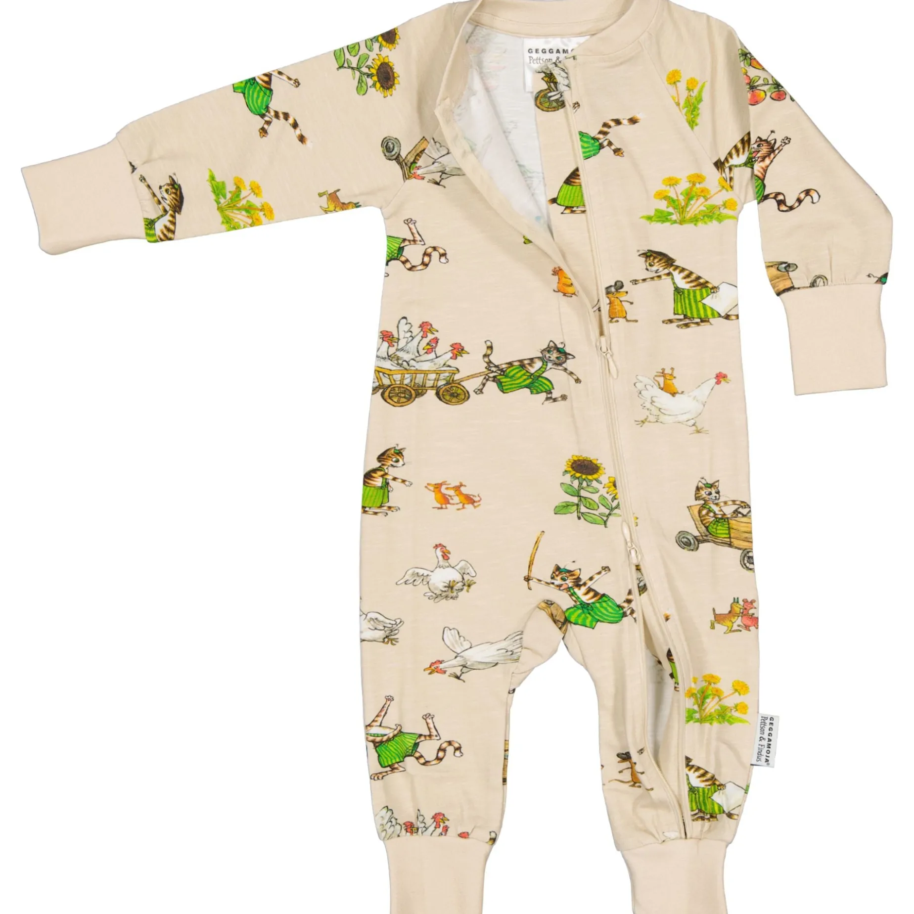 Pyjamas Pettson och Findus Beige