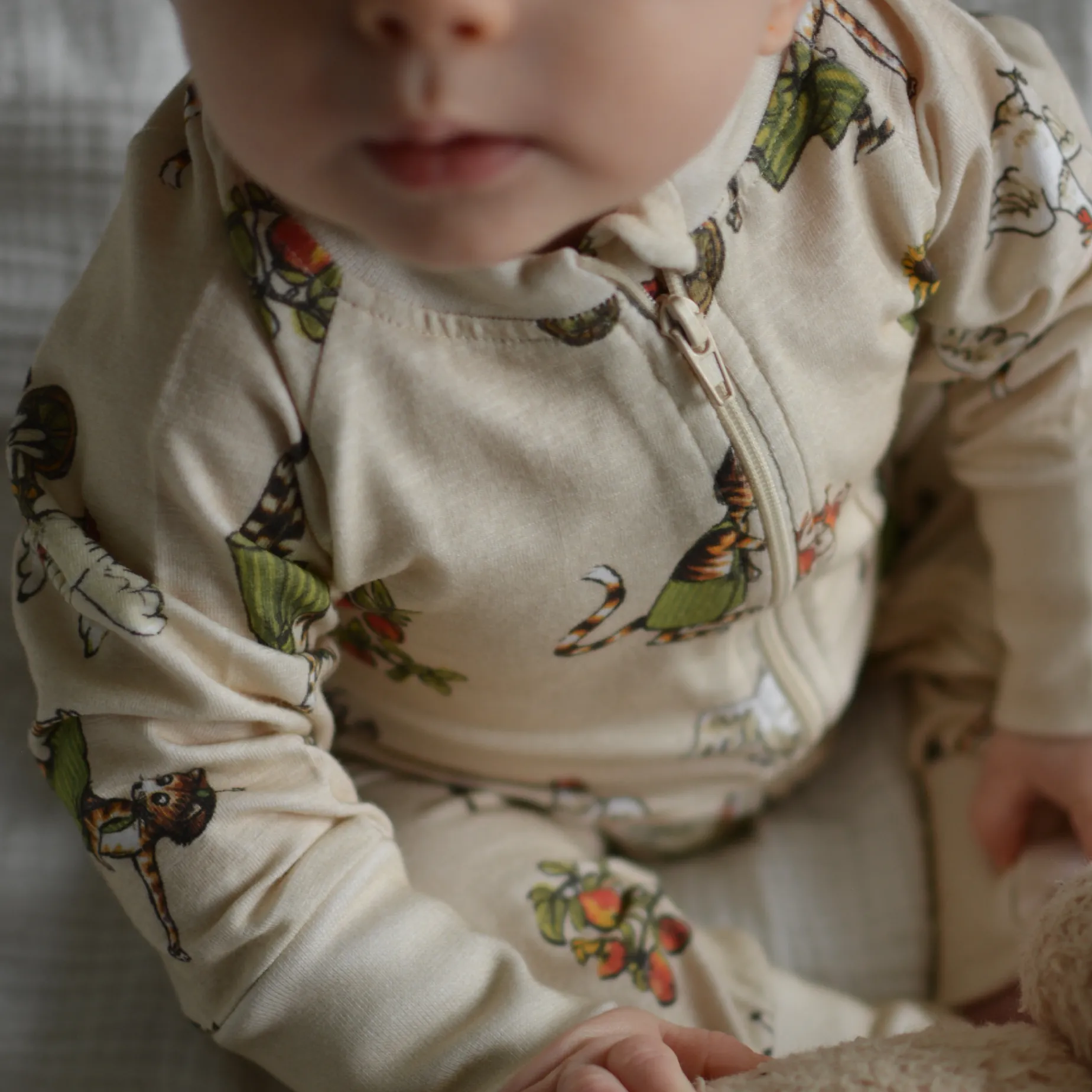 Pyjamas Pettson och Findus Beige