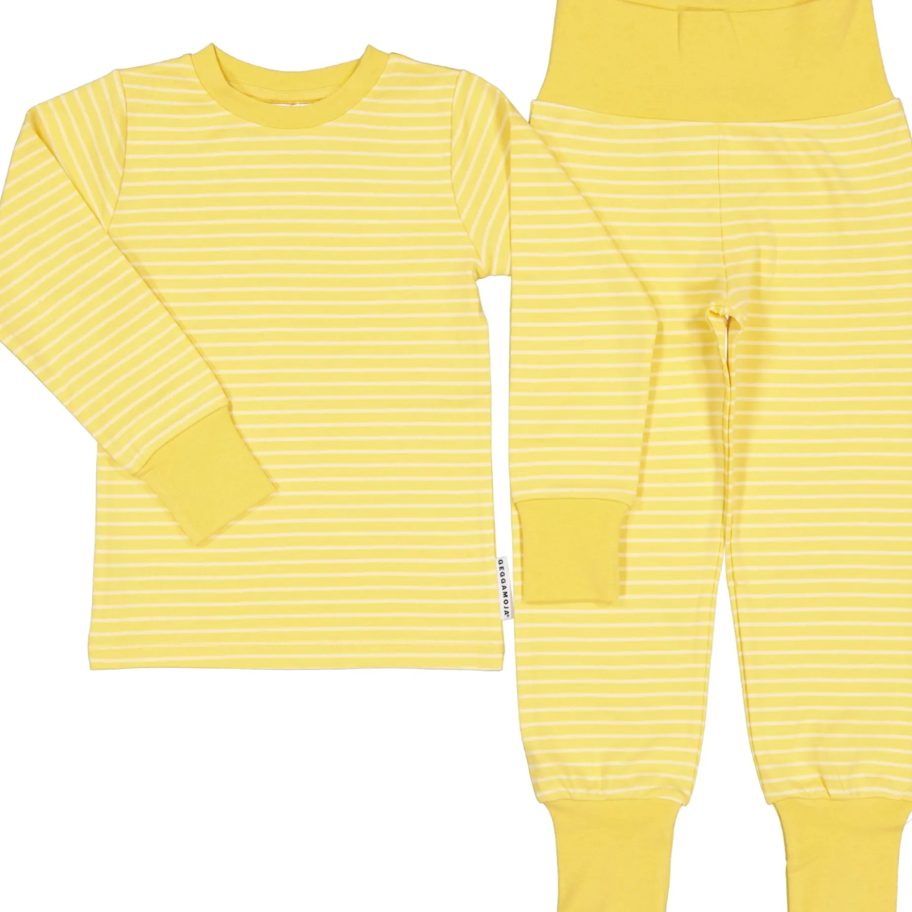 Pyjamas tvådelad Gul