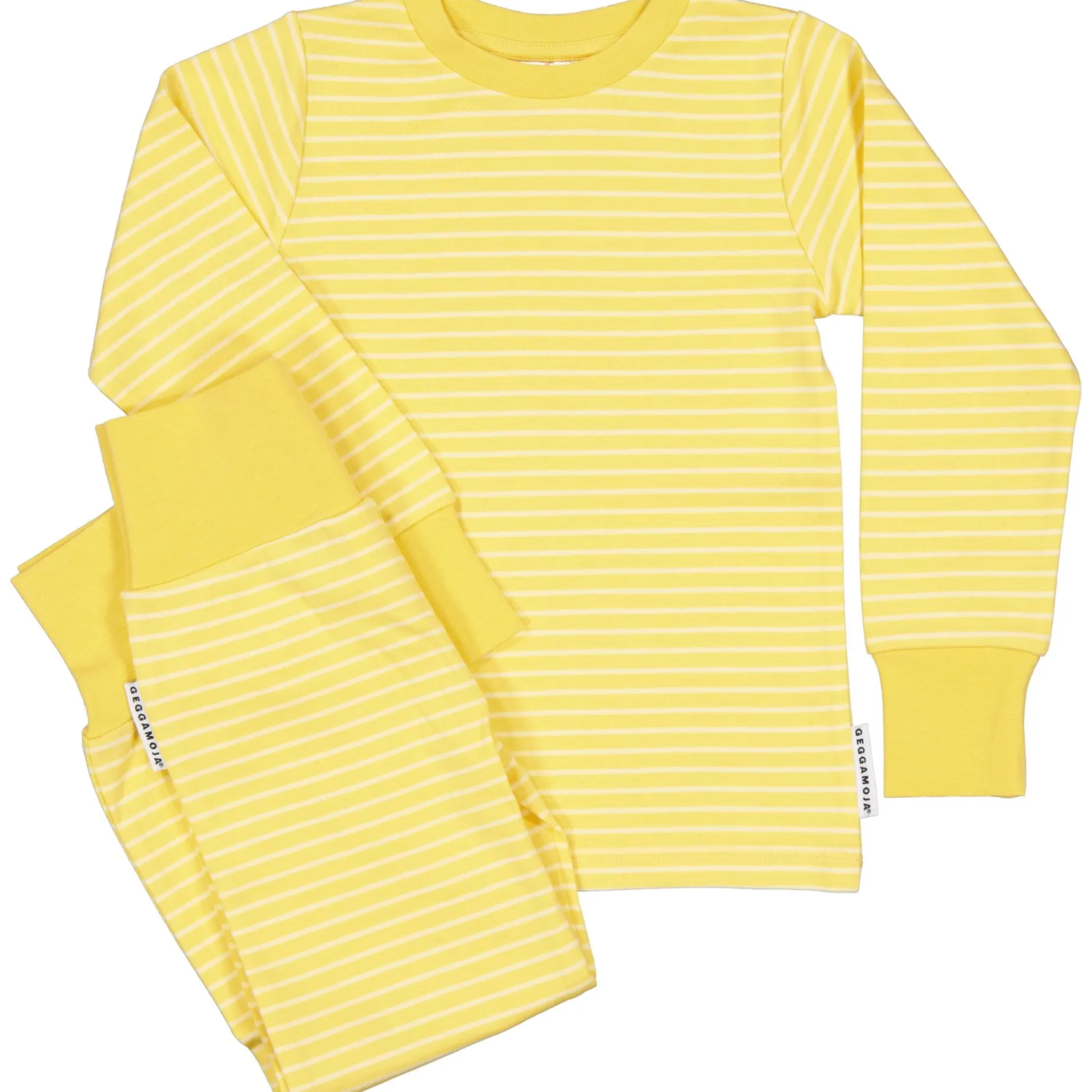 Pyjamas tvådelad Gul
