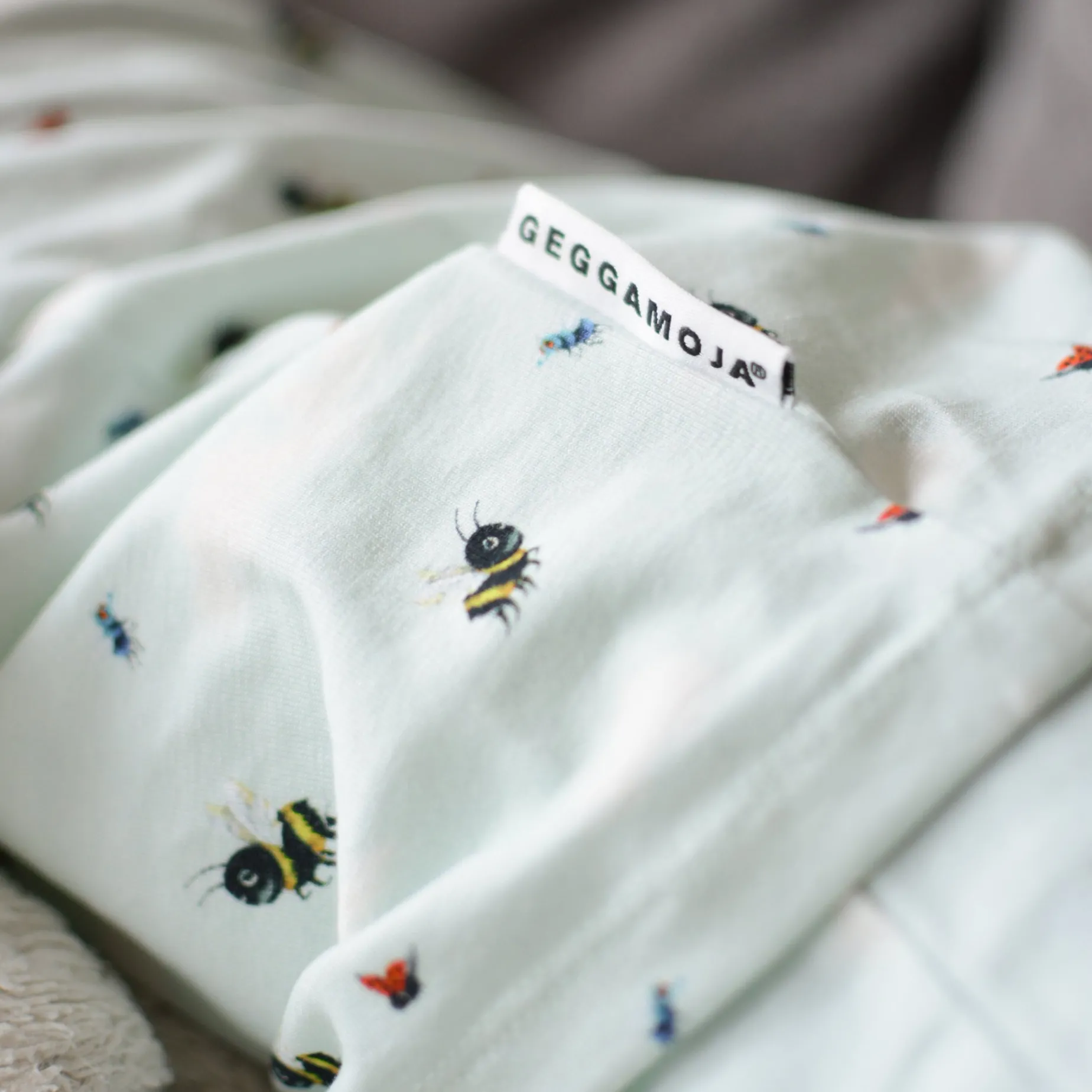 Pyjamas tvådelad Humlan Djojj Mint