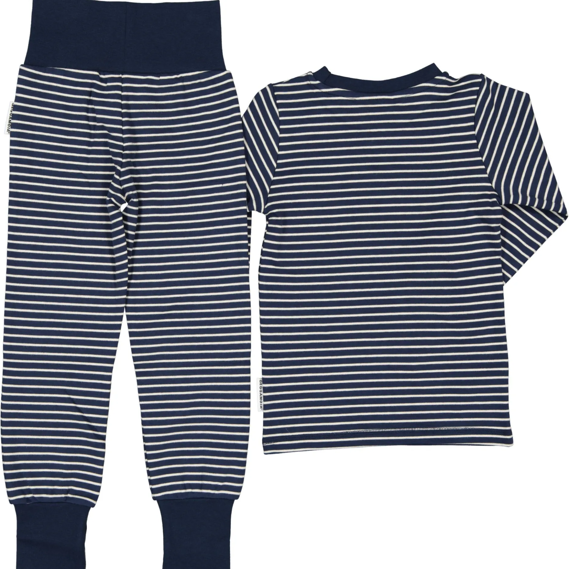 Pyjamas tvådelad Navy/Beige
