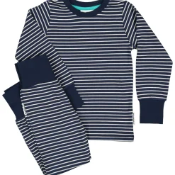 Pyjamas tvådelad Navy/Beige