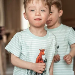 Pyjamas-set Mamma Mu och Kråkan Mint/Vit