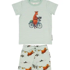 Pyjamas-set Mamma Mu och Kråkan Mint/Vit