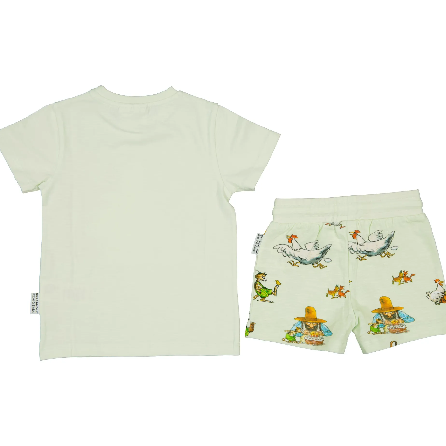 Pyjamas-set Pettson och Findus Grön