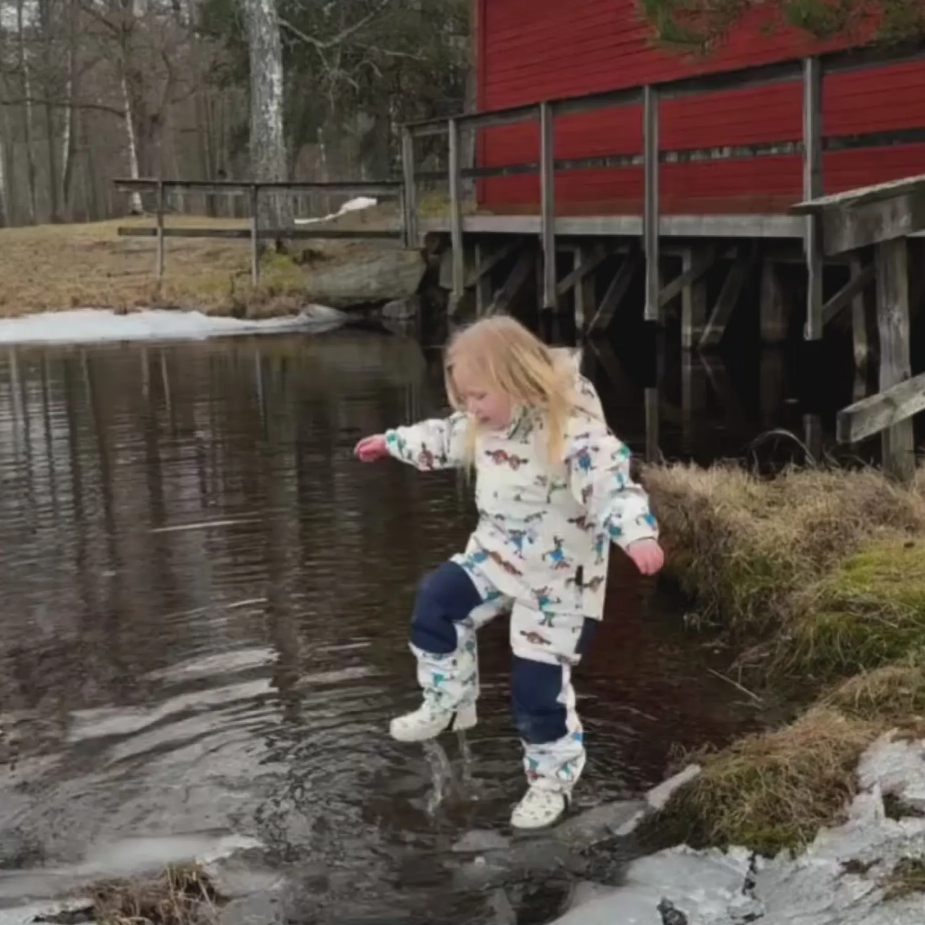 Skalbyxa Pippi Långstump Beige