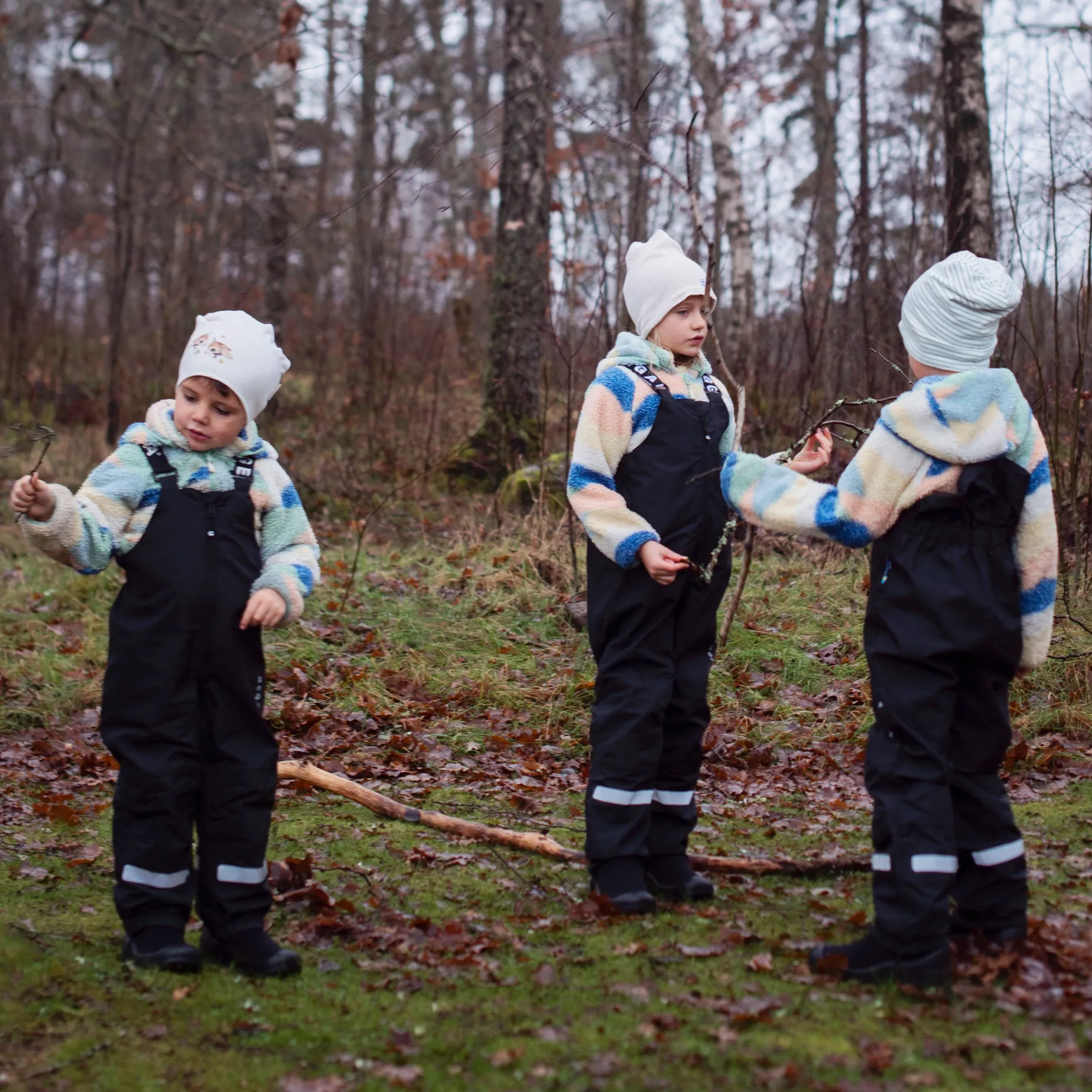 Skalbyxor hög Svart