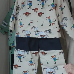 Skaljacka Pippi Långstump Beige
