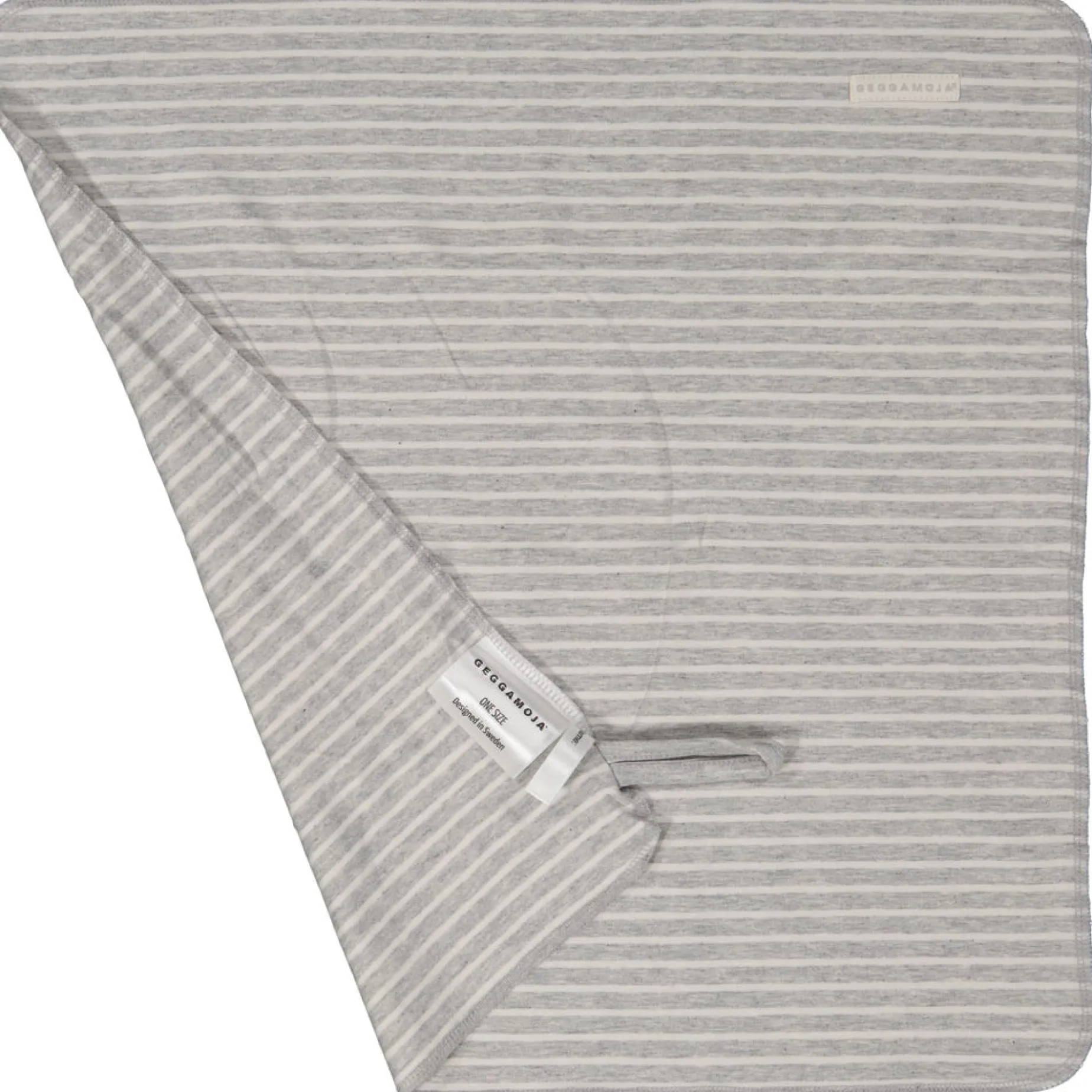 Snuttefilt Bambu Classic Grå/Vit