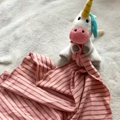 Snuttefilt Randig Unicorn