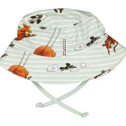 Solhatt Mamma mu och Kråkan Mint/Vit