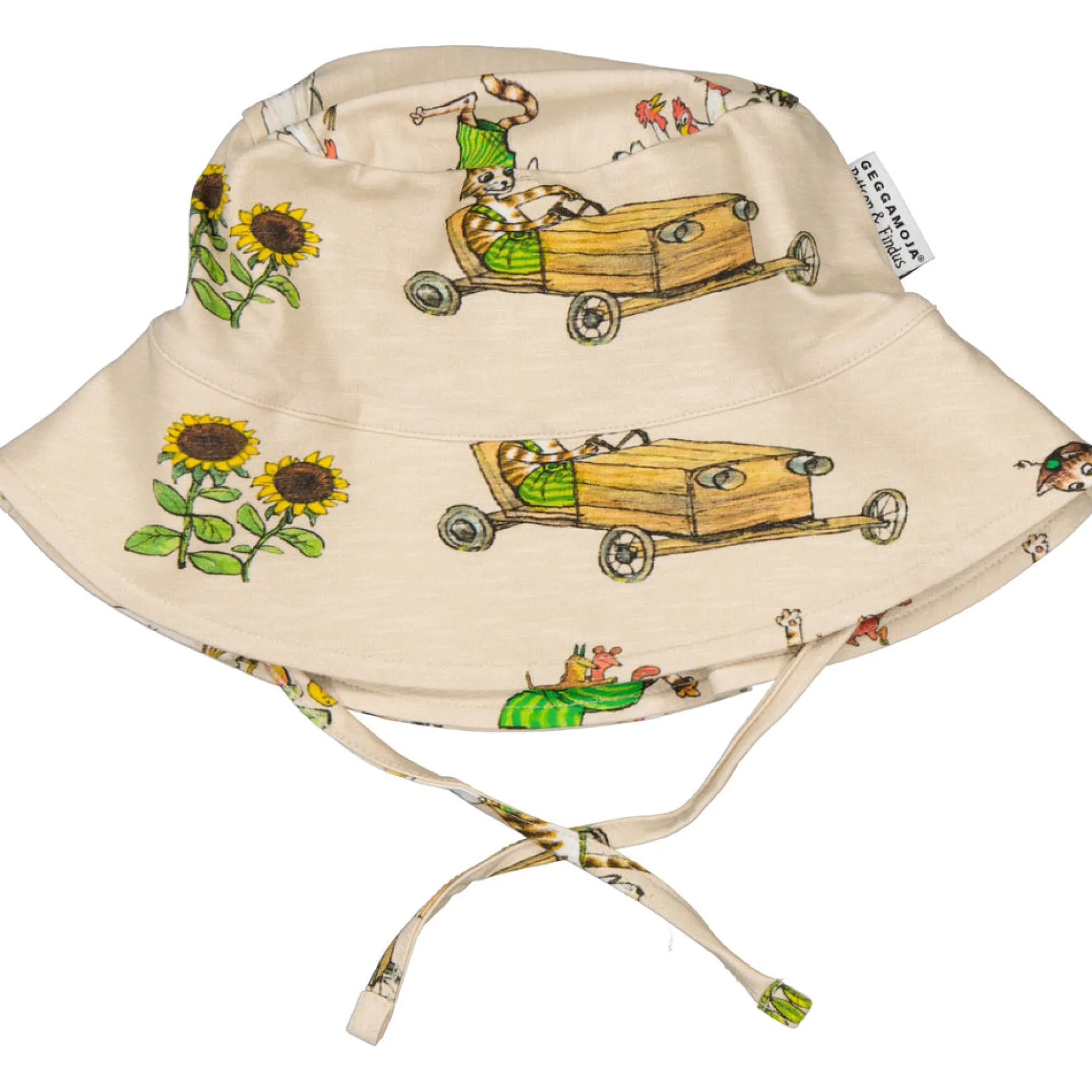 Solhatt Pettson och Findus Beige