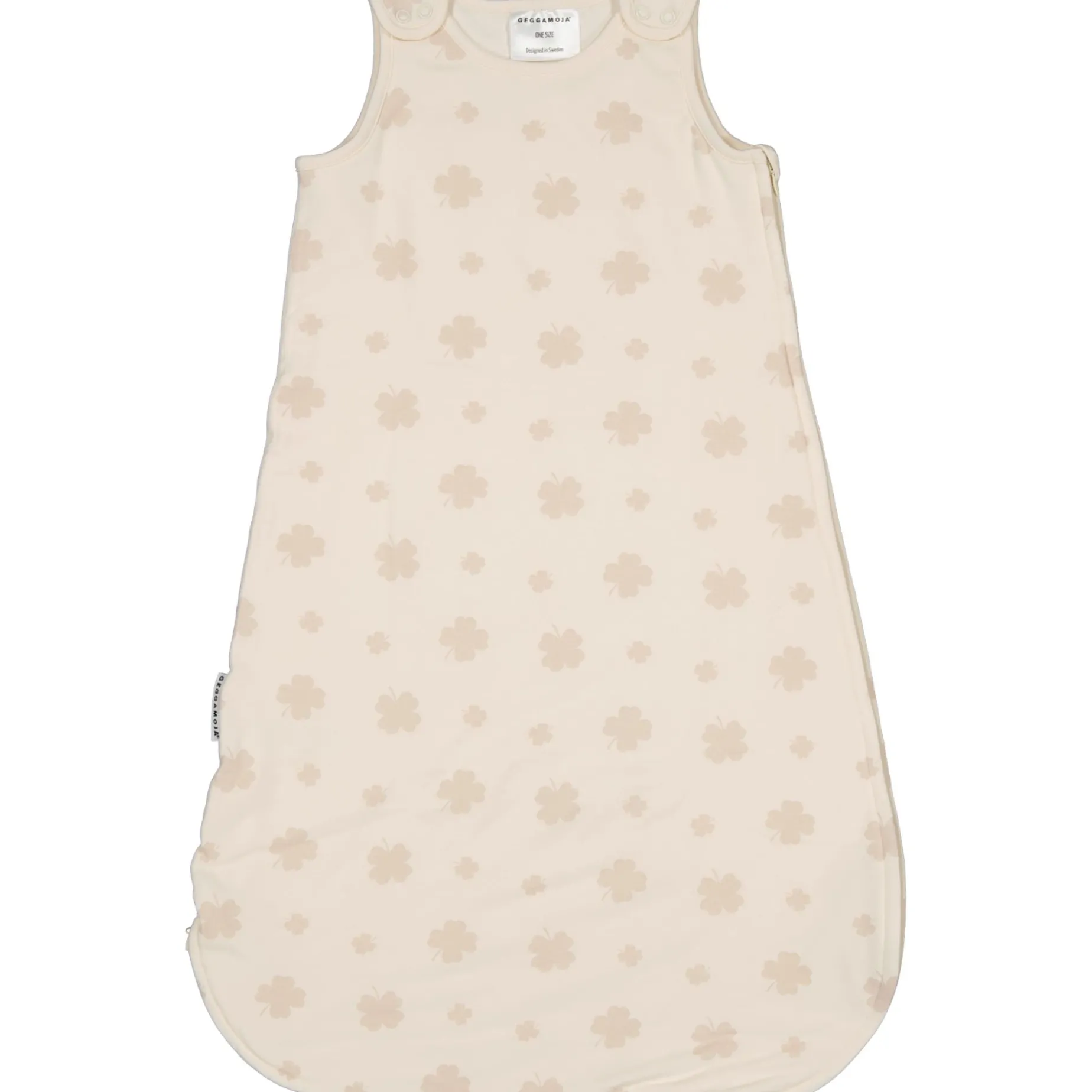 Sovpåse Vadderad Bambu Beige Klöver