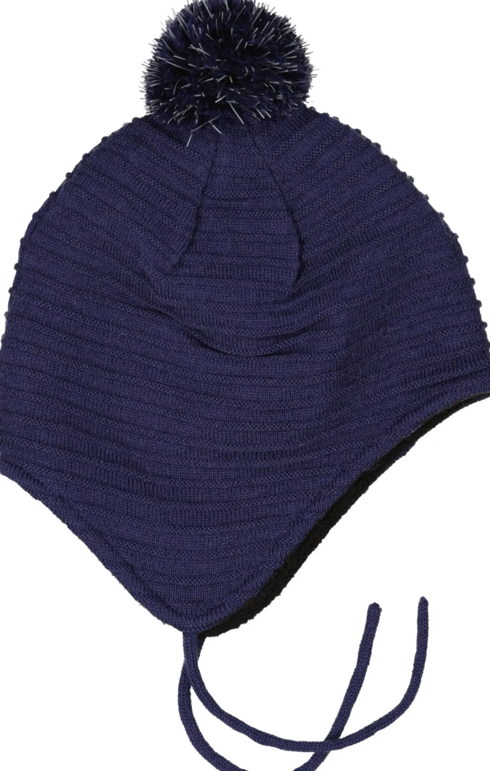 Stickad hjälmmössa Navy