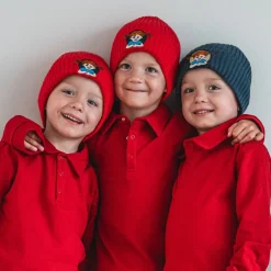 Stickad Mössa Pippi Långstrump Röd