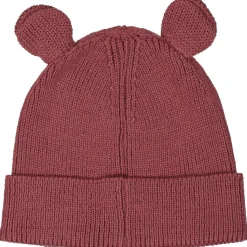 Stickad mössa Öron Rose