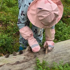Sydväst /Regnhatt fodrad Moln Rosa
